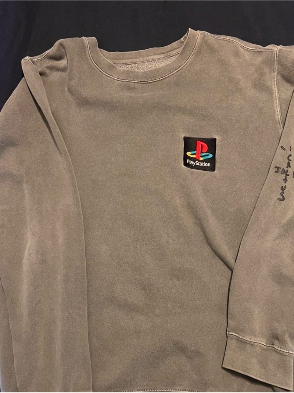 Cactus Jack PlayStation Logo Crewneck Sweatshirt